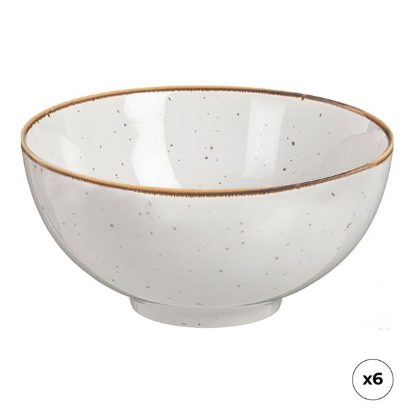 Snack Bowl Ovenza Porcelain (6 Units)