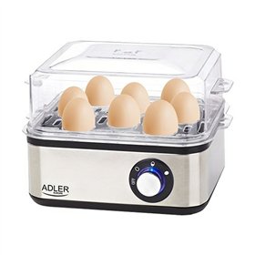 Egg boiler Adler AD 4486 Black Silver