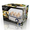 Egg boiler Adler AD 4486 Black Silver