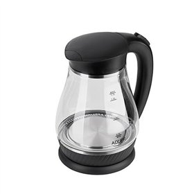 Kettle Adler AD 1274 2200 W 1,7 L Black Stainless steel