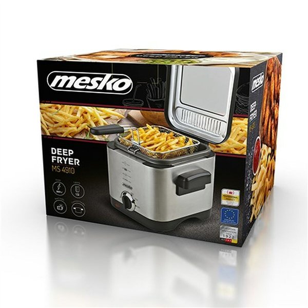 Deep-fat Fryer Mesko MS 4910 Silver 900 W 1,5 L