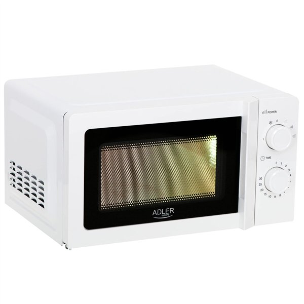 Microwave Adler AD 6205 White Black 700 W 20 L