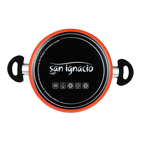 Casserole with lid San Ignacio valencia experto Orange Ø 24 cm