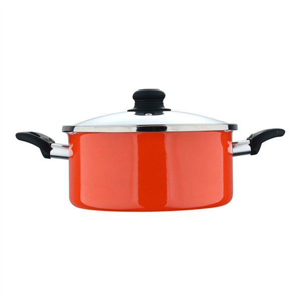 Casserole with lid San Ignacio valencia experto Orange Ø 24 cm