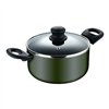 Casserole with lid San Ignacio experto Black Green Ø 28 cm