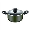 Casserole with lid San Ignacio experto Black Green Ø 28 cm