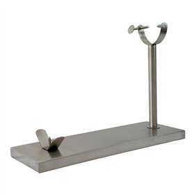 Wooden Ham Stand Fackelmann Stainless steel 49,5 x 16,5 x 35 cm