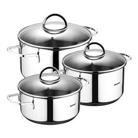 Cookware Bergner Classic Silver 6 Pieces