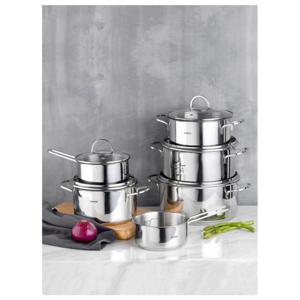 Cookware Bergner Classic Silver 6 Pieces