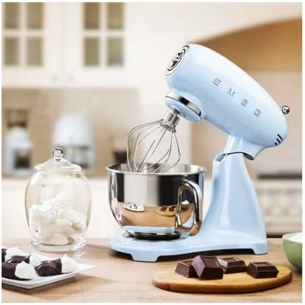 Blender/pastry Mixer Smeg SMF03PBEU Pastel Blue 4,8 L