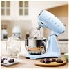 Blender/pastry Mixer Smeg SMF03PBEU Pastel Blue 4,8 L