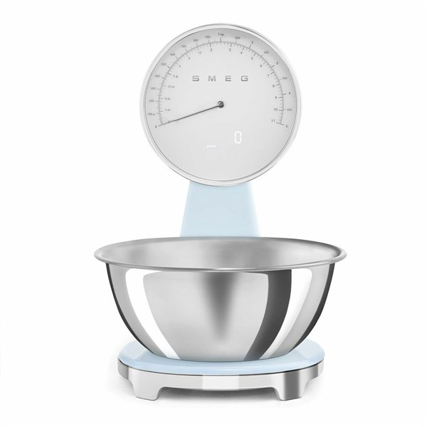 kitchen scale Smeg KSF01PBWW Blue 5 kg