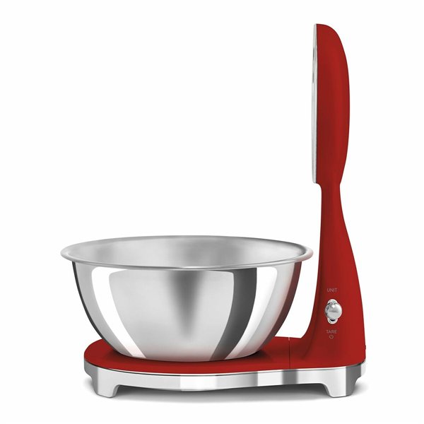 kitchen scale Smeg KSF01RDWW Red
