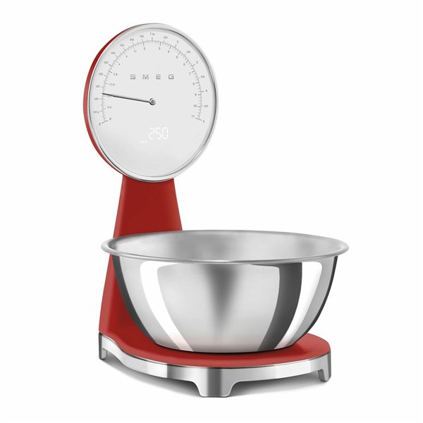 kitchen scale Smeg KSF01RDWW Red