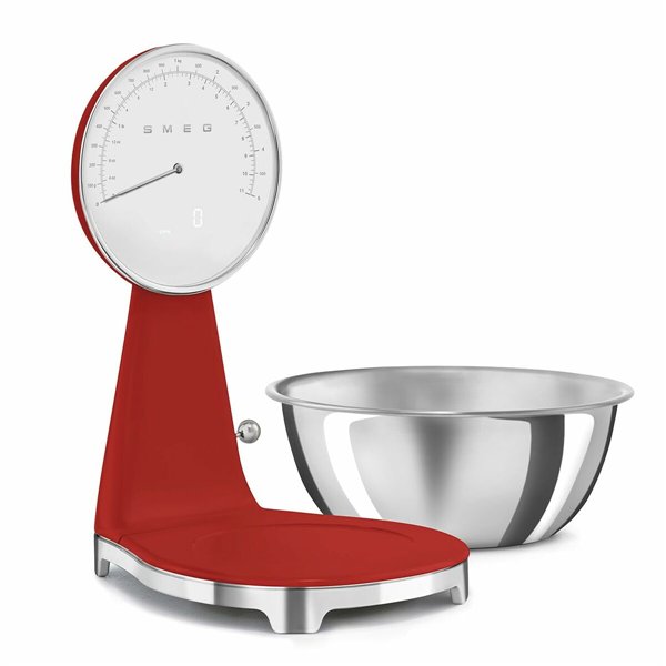 kitchen scale Smeg KSF01RDWW Red