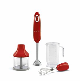 Multifunction Hand Blender with Accessories Smeg HBF03RDEU Red 700 W