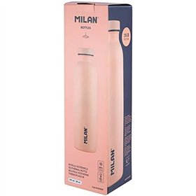 Thermal Bottle Milan 1918 Pink Stainless steel 591 ml