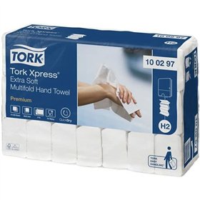 Hand-drying paper Tork Pack White (21 Units)