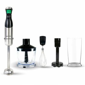 Multifunction Hand Blender with Accessories Grunkel Black Silver 800 W