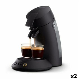 Capsule Coffee Machine Philips SENSEO ORIGINAL PLUS Black 1 bar 0,7 L (2 Units)