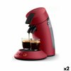 Capsule Coffee Machine Philips SENSEO ORIGINAL PLUS Red 1 bar 0,7 L (2 Units)