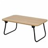 Folding Tray for Bed Max Home Wood Steel Melamin 53 x 22 x 30 cm 2 Units