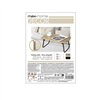 Folding Tray for Bed Max Home Wood Steel Melamin 53 x 22 x 30 cm 2 Units
