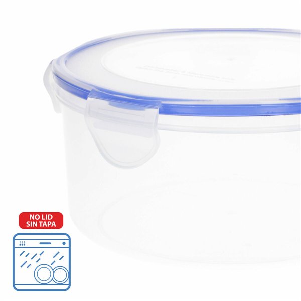 Set of Stackable Hermetically-sealed Kitchen Containers Max Home 23 x 11 x 23 cm 6 Units