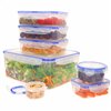 Set of Stackable Hermetically-sealed Kitchen Containers Max Home 29 x 12 x 20 cm 6 Units
