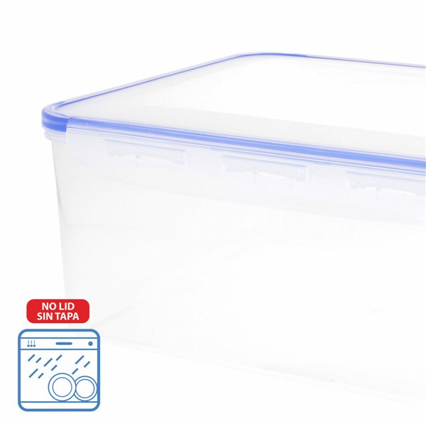 Set of Stackable Hermetically-sealed Kitchen Containers Max Home 29 x 12 x 20 cm 6 Units