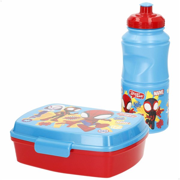 Lunch box Spidey 380 ml 17 x 5,5 x 13,5 cm Bottle (6 Units)