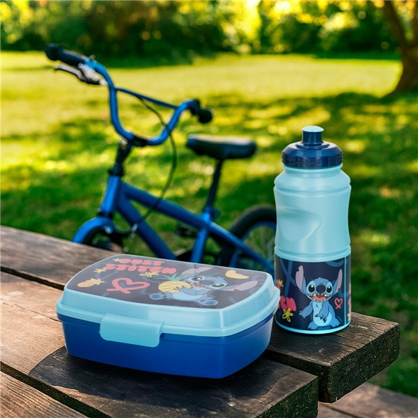 Lunch box Stitch 380 ml 17 x 5,5 x 13,5 cm Bottle (6 Units)