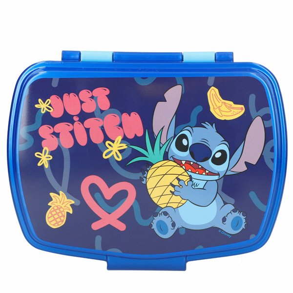 Lunch box Stitch 380 ml 17 x 5,5 x 13,5 cm Bottle (6 Units)