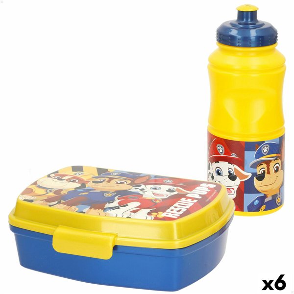 Lunch box The Paw Patrol 380 ml 17 x 5,5 x 13,5 cm Bottle (6 Units)