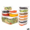 Lunch box Max Home polypropylene (6 Units)