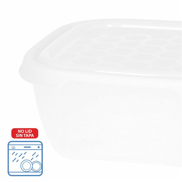 Lunch box Max Home polypropylene (6 Units)