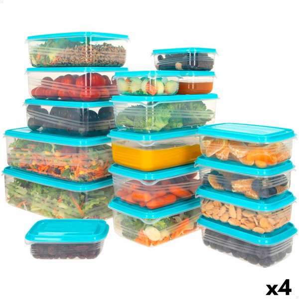 Lunch box Max Home polypropylene (4 Units)