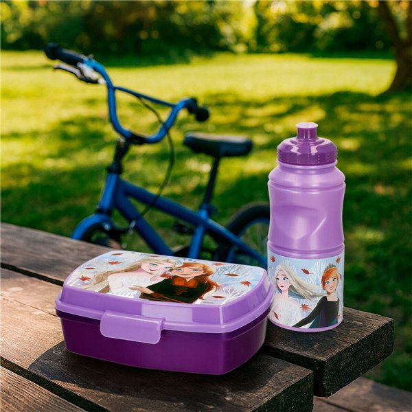Lunchbox with Accessories Frozen 380 ml 17 x 5,5 x 13,5 cm (6 Units)