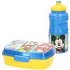 Lunchbox with Accessories Mickey Mouse Plastic 380 ml 17 x 5,5 x 13,5 cm (6 Units)