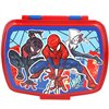 Lunchbox with Accessories Spider-Man Plastic 380 ml 17 x 5,5 x 13,5 cm (6 Units)