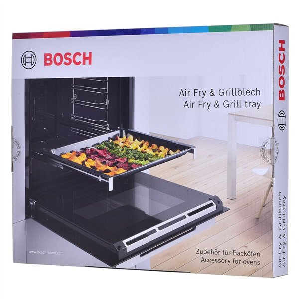 Oven Mould BOSCH HEZ629070 Anthracite Metal (4,5 cm) (37,4 cm)