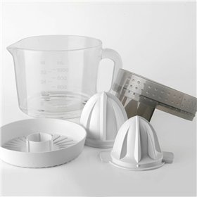 Electric Juicer Black & Decker ES9240070B White Black Translucent 30 W 1 L