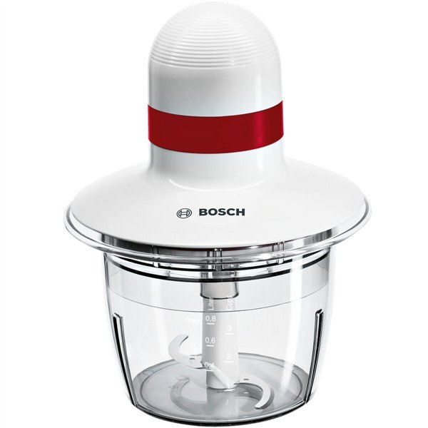 Mincer BOSCH MMRP1000 White Red Stainless steel 400 W 800 ml 19,5 x 2,5 x 19,5 cm
