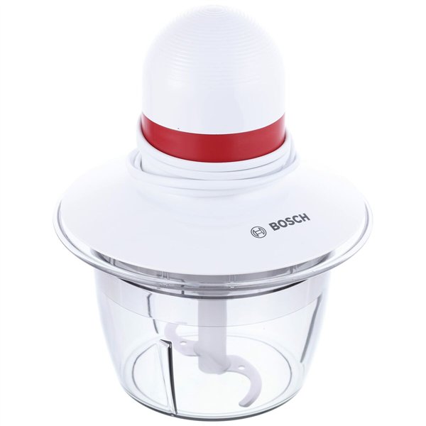 Mincer BOSCH MMRP1000 White Red Stainless steel 400 W 800 ml 19,5 x 2,5 x 19,5 cm