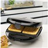 Sandwich Maker Clatronic ST/WA 3670 Black 800 W