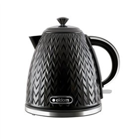 Kettle Eldom NELA Black Plastic 1200 W 2000 W 1,7 L