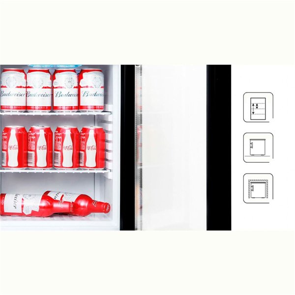 Bottle Cooler Mpm MPM-35-MBV-07 60 W