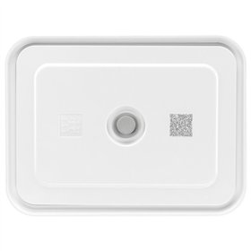 Lunch box Zwilling FRESH & SAVE White Grey Transparent Glass 1 Piece 2 L