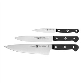 Knife Set Zwilling 36130-003-0 Black Steel Plastic Forged steel (3 Units)