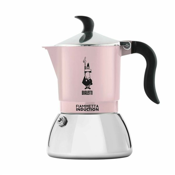 Italian Coffee Pot Bialetti 29589 Stainless steel Aluminium 2 Cups Pink